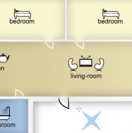 Аренда 3-комн квартиры на вторичном рынке переулок Сивцев Вражек,  д. 21