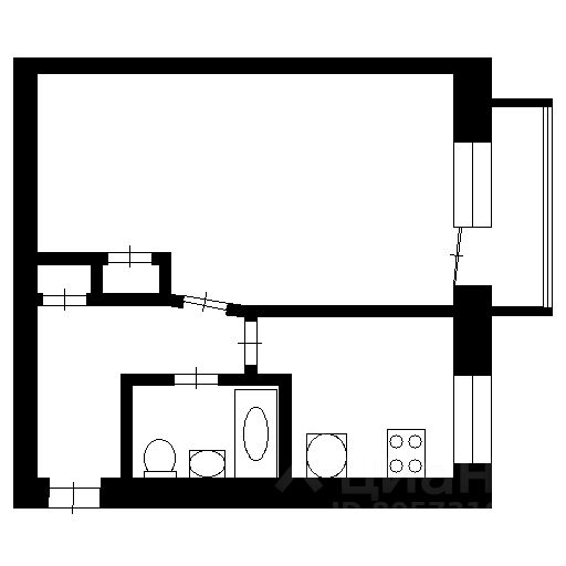 Аренда 1-комн квартиры на вторичном рынке Колпино, улица Адмиралтейская, 29