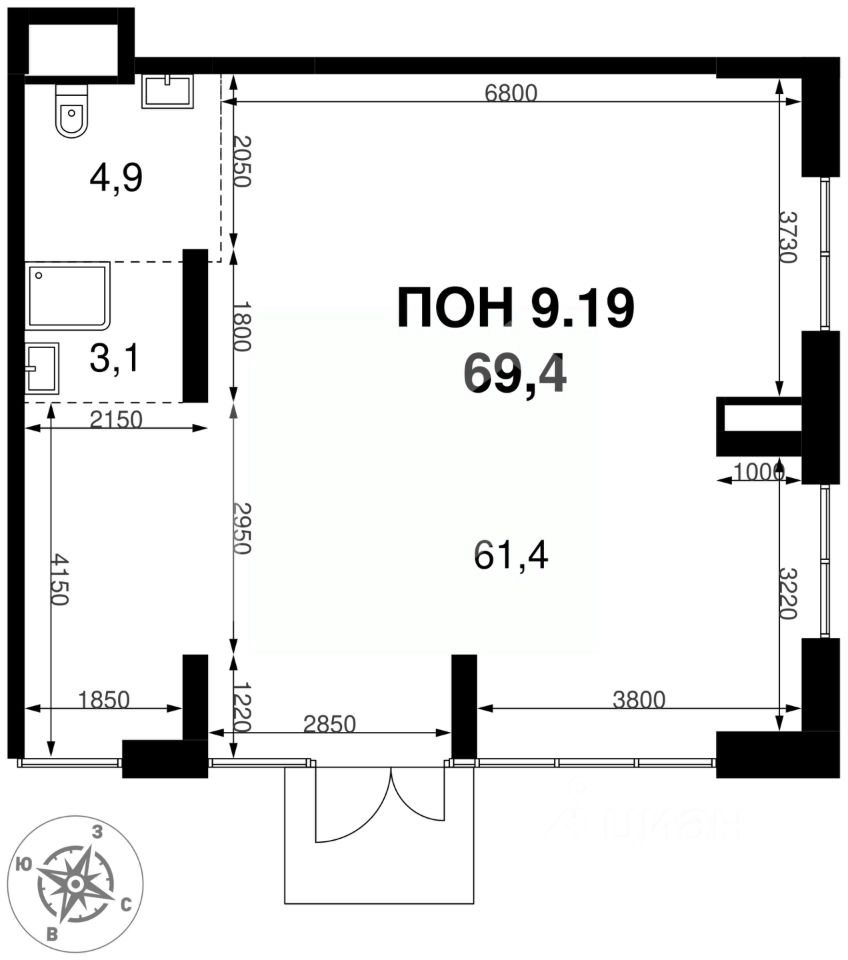 Продажа торгового помещения Амурская ул,  д. 22А