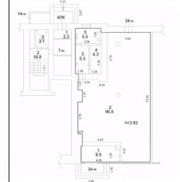 Аренда ПСН Науки пр-кт,  д. 14 к1