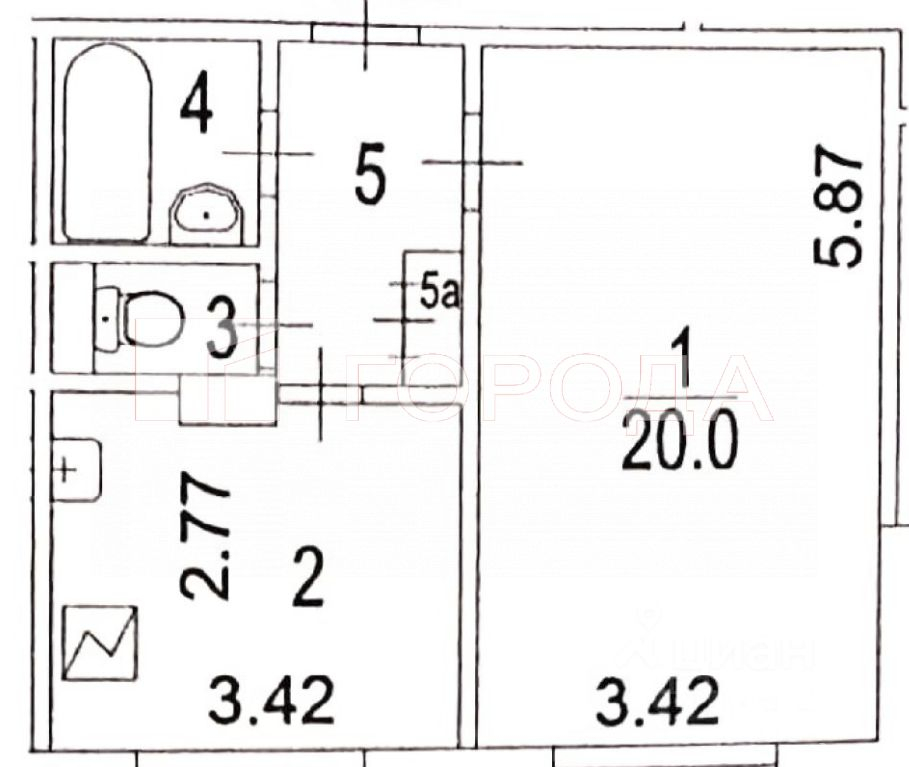 Продажа 1-комн квартиры на вторичном рынке Текстильщиков 7-я ул,  д. 16