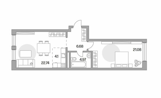 Продажа 2-комн квартиры на вторичном рынке Почтовая М. ул,  д. 12,  к. 4