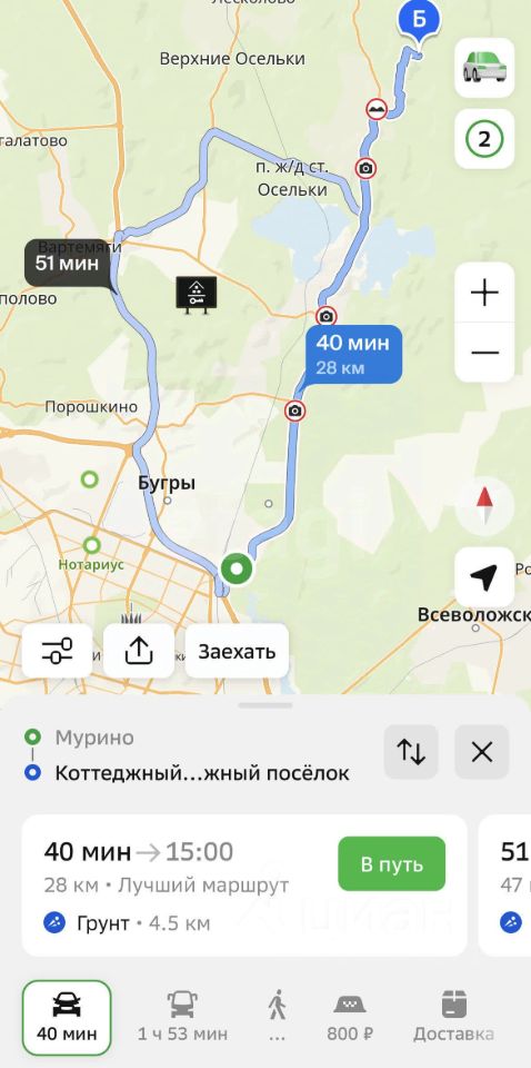Продажа земли Экофорест 2 кп, улица Сосновая,  д. 516