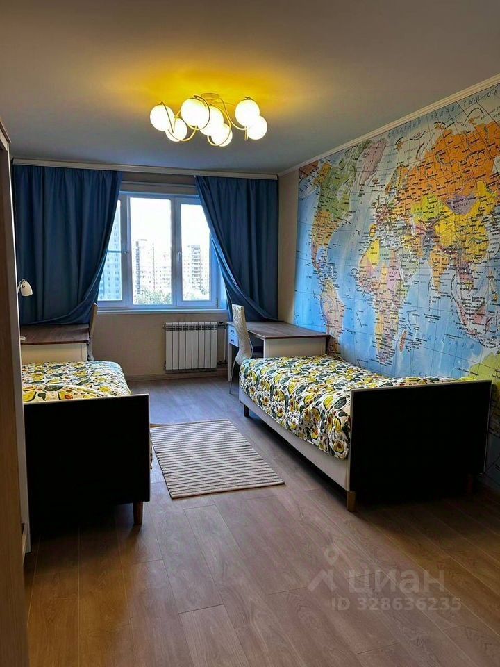 Аренда 3-комн квартиры на вторичном рынке улица Щербакова, 4/18