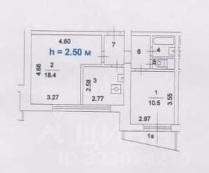 2-комн квартира Севанская улица, 4