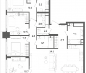 Продать Квартиры в новостройке Москва г., Академика Семенихина ул.   А