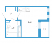 Продать Квартиры в новостройке Шушары п., Школьная ул.   7
