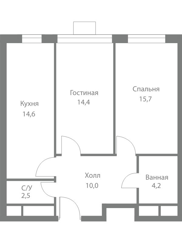 Продажа 2-комн квартиры в новостройке Москва г., Сколковское ш.,  к. 4