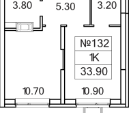Продажа квартир в ЖК Сапроново д., Калиновая ул.,  к. 3