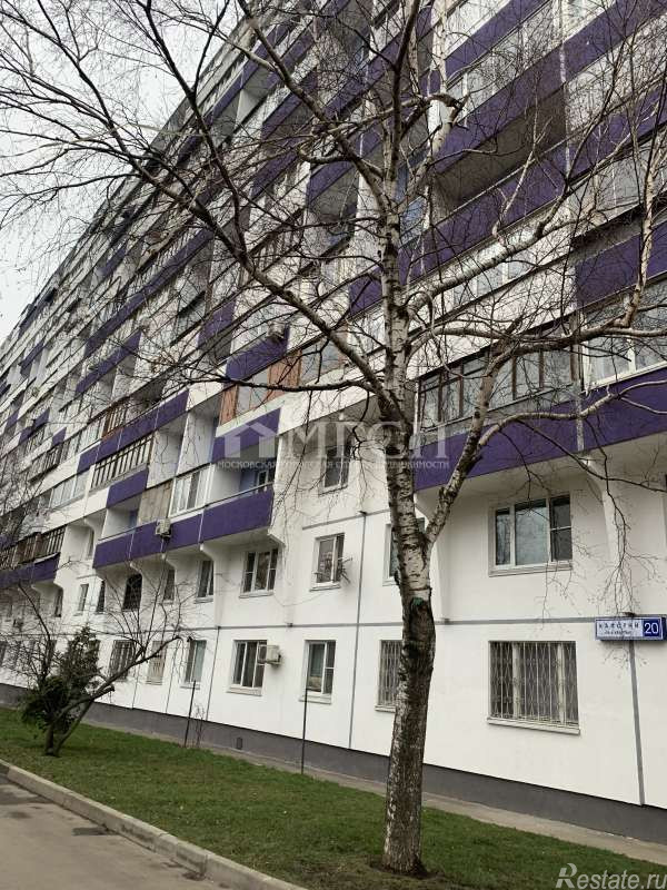 Продажа 1-комн квартиры на вторичном рынке 5-й квартал Капотни, 20