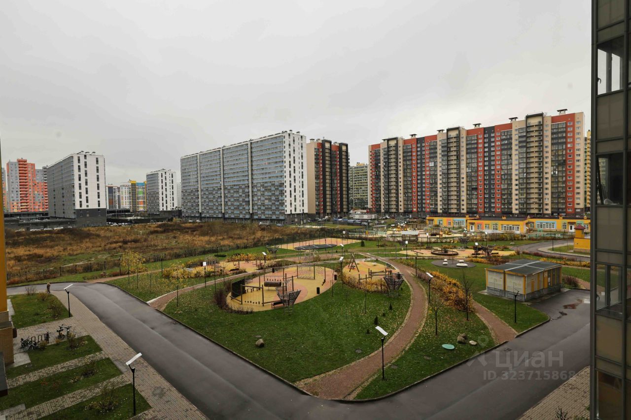 Аренда студии Мурино, проспект Ручьевский, 3к1