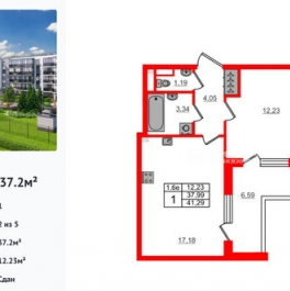 Продажа 1-комн квартиры на вторичном рынке Пулковское шоссе,  д. 32