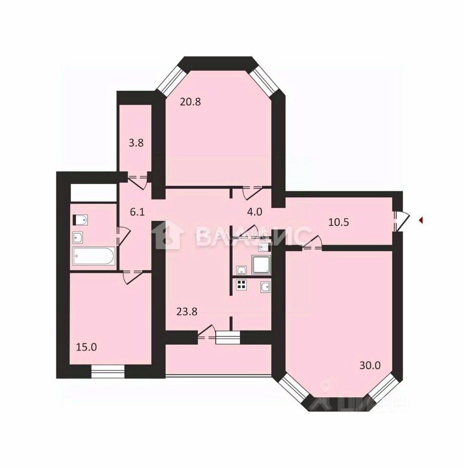 Продажа 3-комн квартиры на вторичном рынке Конаковский проезд, 8К2