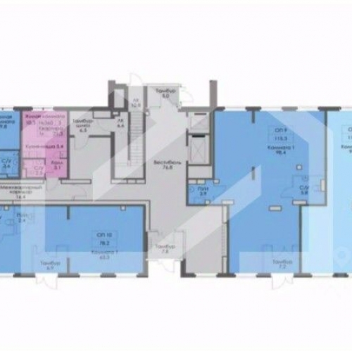 Торговое помещение Красногорск г, Ильинское-Усово п, Заповедная ул