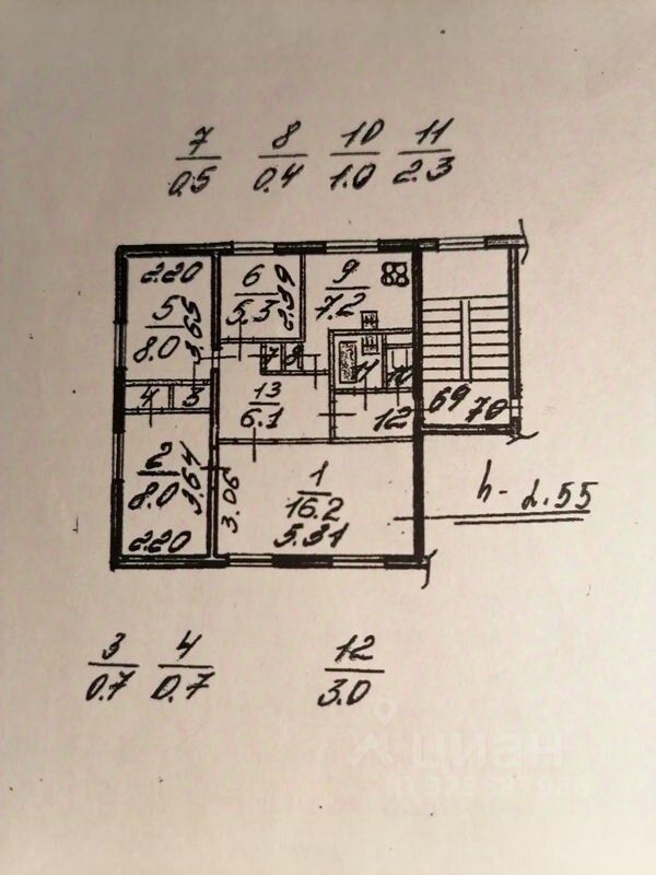 Продажа 4-комн квартиры на вторичном рынке Колпино, Пролетарская улица, 81