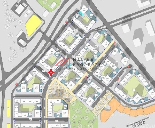 Продажа торгового помещения пр-кт Куприна,  д. 1,  к. 1