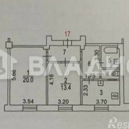 Продажа 2-комн квартиры на вторичном рынке Парковая 5-я ул,  д. 20