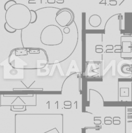 Продажа 2-комн квартиры на вторичном рынке Ленинский пр-кт,  д. 38А К.1