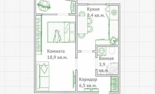 Продажа 1-комн квартиры на вторичном рынке Луговой проезд,  д. 6