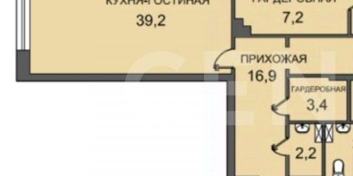 3-комн квартира Петергофское шоссе, 43к1