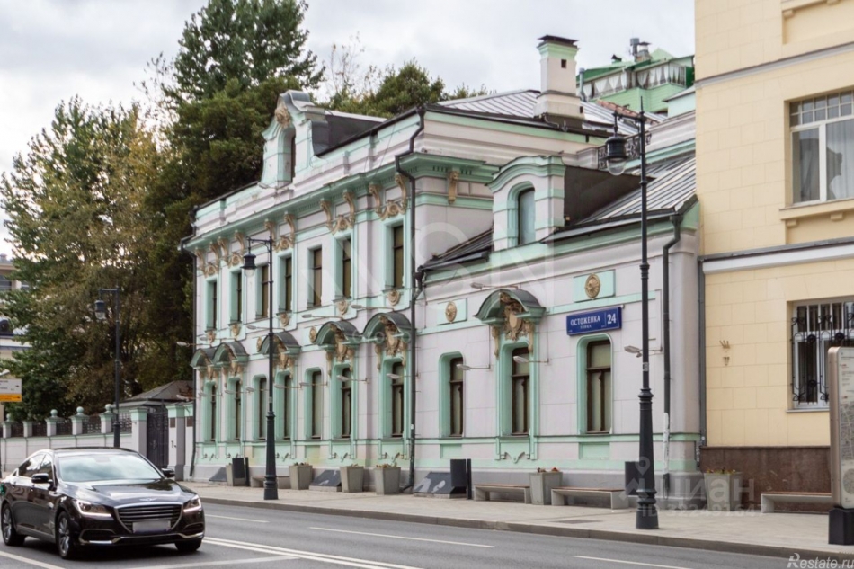 Аренда отдельного здания улица Остоженка,  д. 24