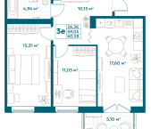 Продать Квартиры в новостройке Москва г., Новоостаповская ул.   Flow