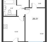 Продажа квартир в ЖК Кронштадт г., Цитадельское ш.,  к. 2