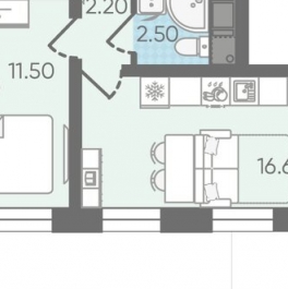 Продажа 1-комн квартиры на вторичном рынке Ковалёво, Поперечная улица,  д. 1 к1