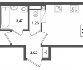 Продать Квартиры в новостройке Санкт-Петербург г., 26-я линия В.О.   1