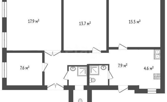 Продажа 4-комн квартиры на вторичном рынке ул Рентгена,  д. 13
