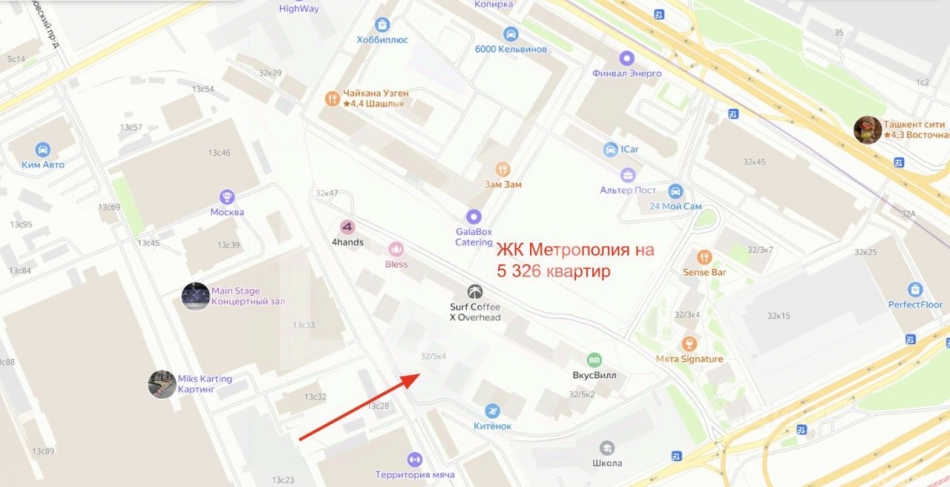 Аренда торгового помещения Волгоградский пр-кт,  д. 32/5,  к. 4