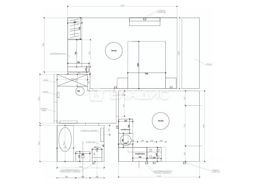 Продажа 1-комн квартиры на вторичном рынке Муравская улица, 46к1