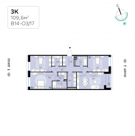 Продажа 3-комн квартиры в новостройке вн.тер.г. муниципальный округ Кунцево, кв-л 120, з/у 100 Продажа 3-комн квартиры в новостройке вн.тер.г. муниципальный округ Кунцево, кв-л 120, з/у 100