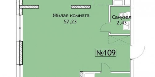 2-комн квартира Гражданская 4-я ул,  д. 35