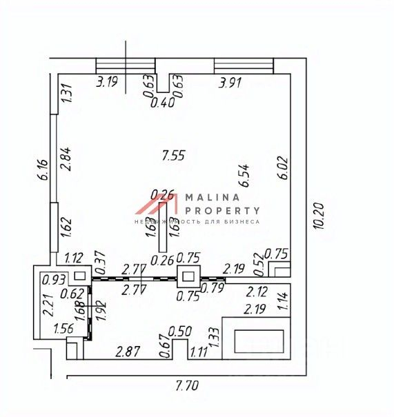 Продажа торгового помещения Красносельский 1-й пер,  д. 13