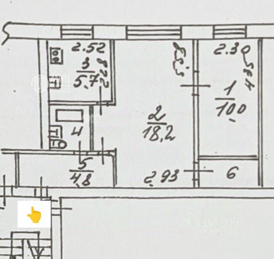 Продажа 2-комн квартиры на вторичном рынке Зеленый городок мкр, Удельная пгт, 17