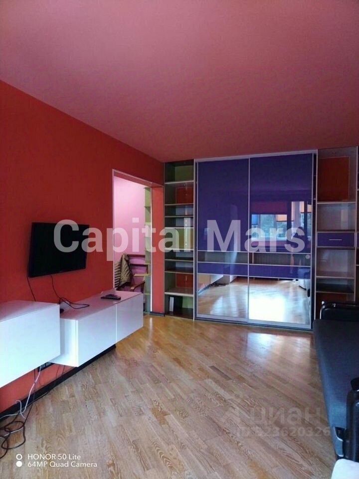 Аренда 1-комн квартиры на вторичном рынке Боровское шоссе, 20