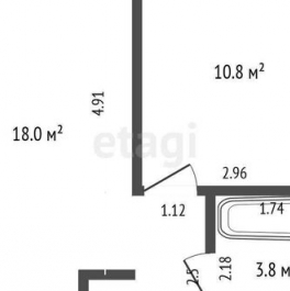 Продажа 1-комн квартиры на вторичном рынке Николая Озерова ул,  д. 8 к1