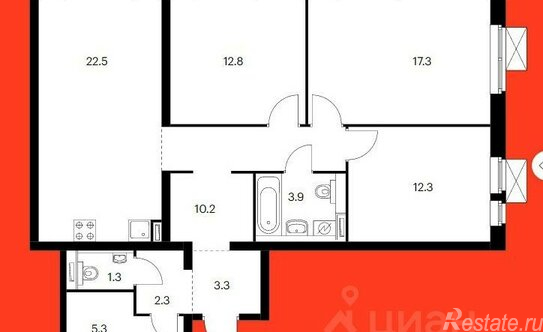 Продажа 4-комн квартиры на вторичном рынке ул Амурская,  д. 2А,  к. 2