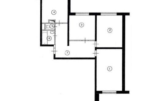 Продажа 3-комн квартиры на вторичном рынке Солдатский переулок,  д. 8