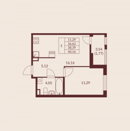 Продажа 1-комн квартиры в новостройке Мурино п., Шоссе в Лаврики ул., к. 1 Продажа 1-комн квартиры в новостройке Мурино п., Шоссе в Лаврики ул., к. 1
