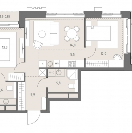 Продажа 3-комн квартиры в новостройке Верейская улица, д. 12 Продажа 3-комн квартиры в новостройке Верейская улица, д. 12