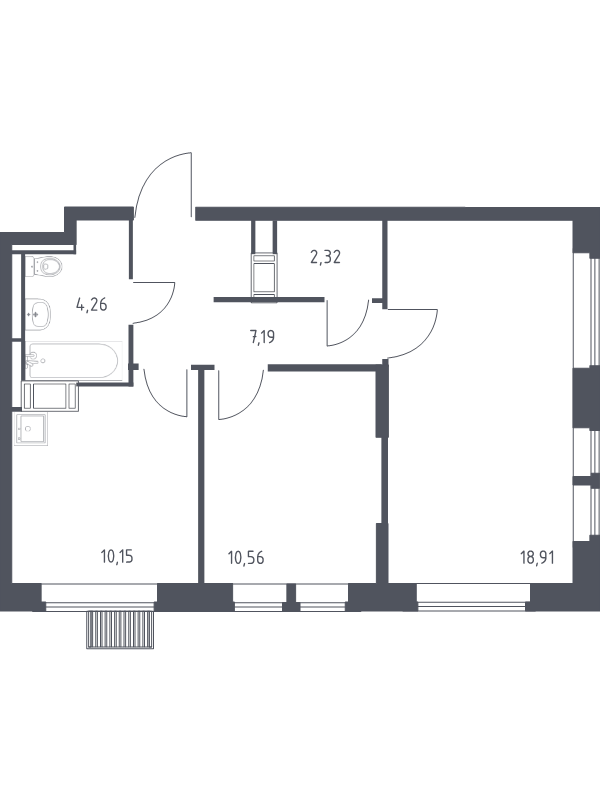 Продажа 2-комн квартиры в новостройке Путилково д., Путилковское ш.,  к. 28