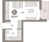Продать Квартиры в новостройке Новоселье п., Петропавловская ул.   2