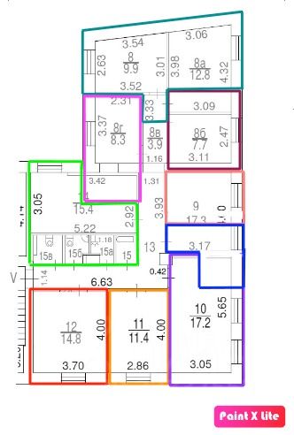 Продажа студии Рыбинский переулок, 6