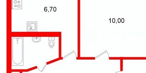 2-комн квартира улица Белы Куна, 20К1