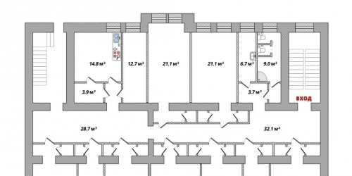 10-комн квартира Джамбула пер.,  д. 4