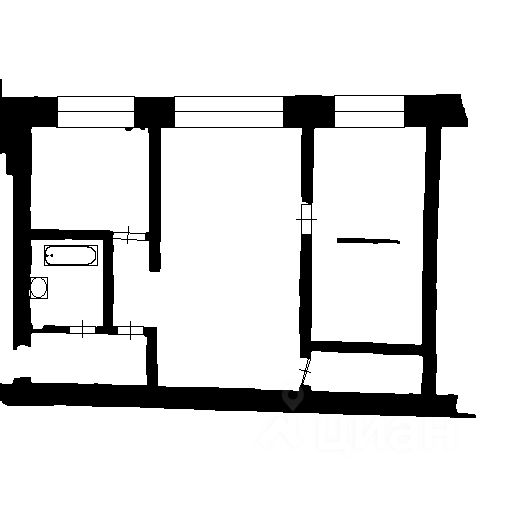 Продажа 2-комн квартиры на вторичном рынке улица Ефремова, 15/22