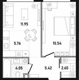 Продажа 1-комн квартиры в новостройке Москва г., Пресненский Вал ул., к. 4.2 Продажа 1-комн квартиры в новостройке Москва г., Пресненский Вал ул., к. 4.2