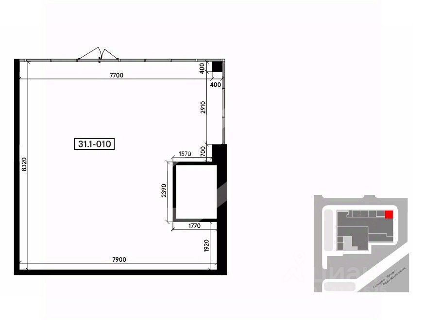 Продажа торгового помещения Смоленская-Сенная пл,  д. 32,  к. 3